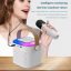 Mini Mic Subwoofer Portable Karaoke Machine Adults Kids Bluetooth Speaker System With 1 Wireless Microphones Music Player